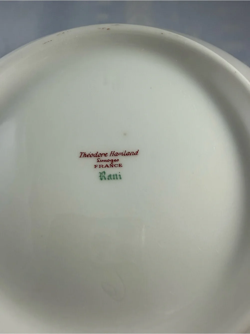 Antique Theodore Haviland Limoge Covered dish - Pattern Rani -France